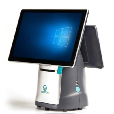 商盛雙屏觸摸收款機圖